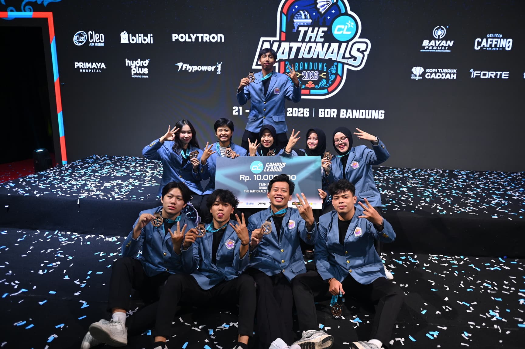 Gundar Rebut Peringkat Ketiga The Nationals