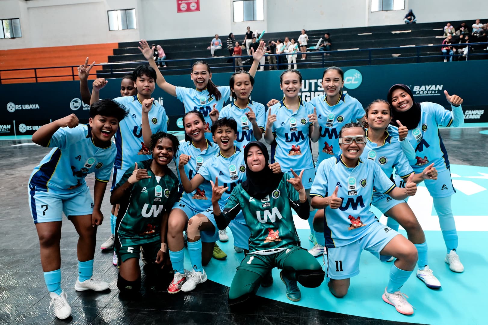 Skuad Berubah, UM Tetap Bisa Imbangi Unesa