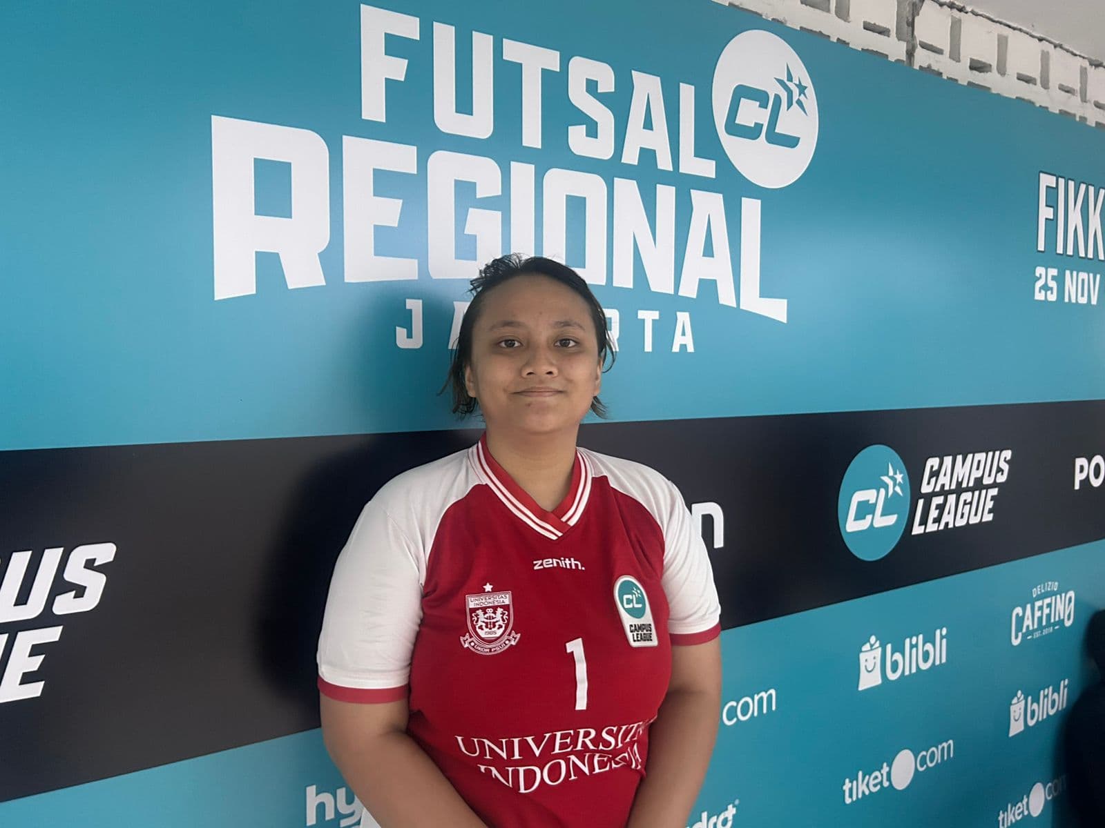 Cara Saffana Seimbangkan Futsal dan Kuliah