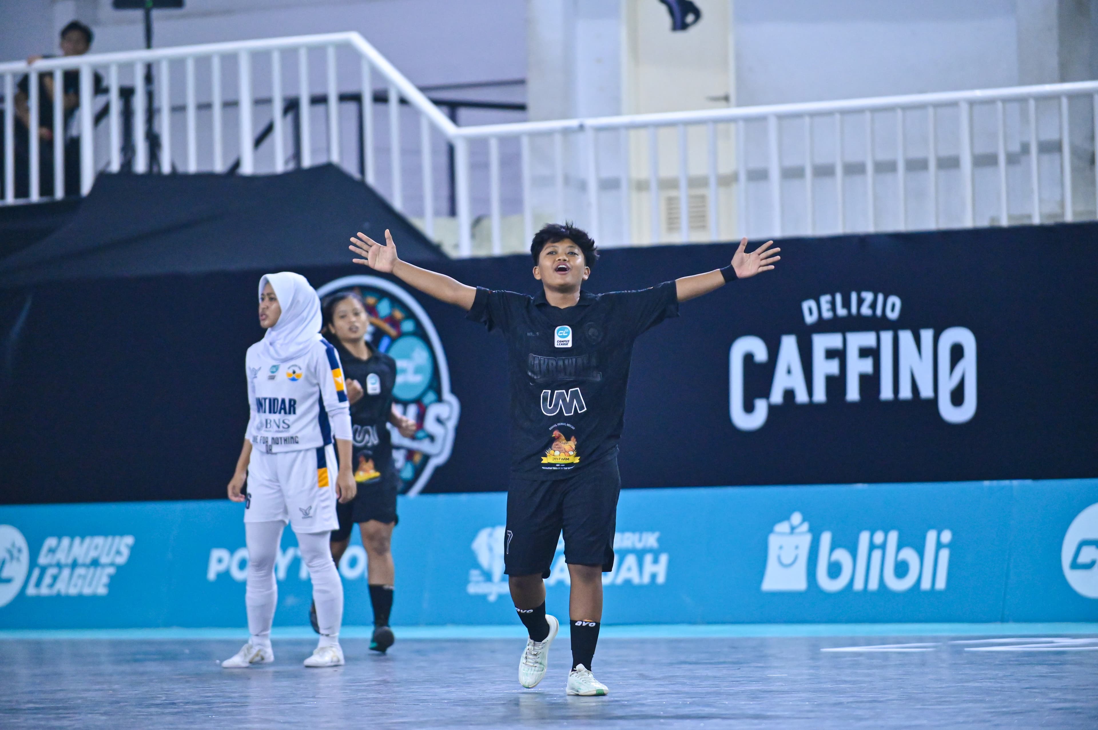 Grup B Putri: Nabila On Fire! UM Menang Besar